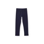 Legging pour fille en maille avec ceinture �lastique et ajustement confortable bleu