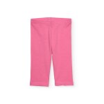 Legging fille en maille avec �lastiques rose
