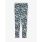 Legging imprim fille vert imprim
