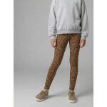 Legging long imprim� marron