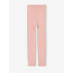 Leggings maille polaire fille rose poudré Leggings maille polaire fille rose poudré