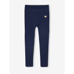 Legging de sport en ctes sans couture fille marine