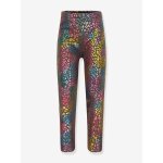 Leggings thermiques filles happy girls imprim� brillant anthracite