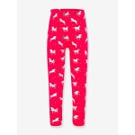 Leggings thermiques happy girls filles chevaux rose bonbon