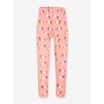 Leggings thermiques happy girls filles chevaux rose poudr�