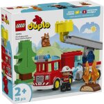 Lego 10473 - camion de pompiers duplo multicolore