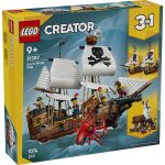 Lego 31387 - bateau pirate mythique creator multicolore