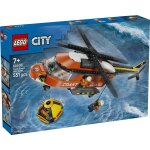 Lego 60503 - l'h�licopt�re des garde - c�tes multicolore