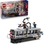 Lego 76321 - la sc�ne du train de spider - man et docteur octopus marvel multicolore
