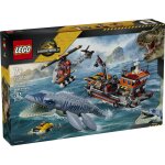 Lego 77983 - l attaque du bateau par le mosasaure jurassic world multicolore