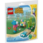 Lego animal crossing - peinture � la plage avec lico (polybag) - 30703 multicolore