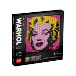 Lego art 31197 andy warhol s marilyn monroe multicolore