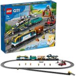 Lego city 60336 le train de marchandises multicolore