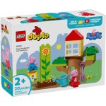 Lego duplo - le jardin et la cabane dans l'arbre de peppa pig - 10431 multicolore