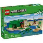 Lego minecraft - la maison de la plage de la tortue - 21254 multicolore