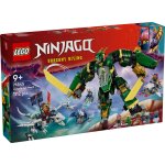 Lego ninjago - le set de construction l'avion - robot de lloyd - 71845 multicolore