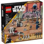Lego star wars - pack de combat des clone troopers et drodes de combat - 75372 multicolore