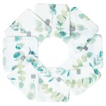 Lingettes bb lavables 8 pices eucalyptus, vert, gris