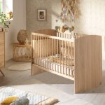 Lit b�b� � barreaux - access marron