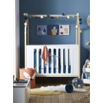 Lit bb cabane coconut transformable en banquette blanc