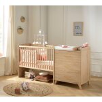 Lit bb combin volutif - arty marron