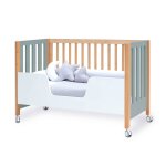 Lit bb - lit d'enfant - canap - bureau (4en1) vert eucalyptus
