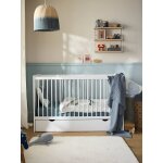 Lit bébé évolutif 70x140cm holidays blanc Lit bébé évolutif 70x140cm holidays blanc