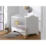 Lit bb volutif blanc occitane blanc