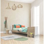 Lit b�b� �volutif en lit junior - nova blanc