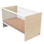 Lit bb volutif - little big bed en bois - nature marron