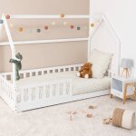 Lit cabane enfant - bosco blanc