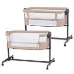 Lit cododo kinderkraft nestee up 2 2 en 1 avec 5 niveaux de hauteur, matelas inclus, roues avec frein ...