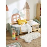 Lit enfant 70x140 cm arc - en - ciel vert sauge