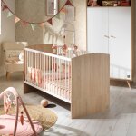 Lit �volutif - access marron / blanc