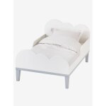 Lit évolutif enfant ligne nuage blanc / gris Lit évolutif enfant ligne nuage blanc / gris