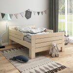 Lit �volutif pin massif edouard bois