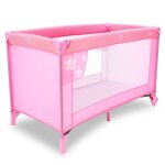 Lit parapluie voyage baleares pliable compact, l�ger rose