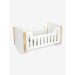 Lit de poup�e � bercer little button small foot blanc
