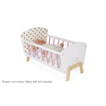 Lit pour poupes et poupons candy chic blanc / rose