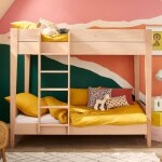 Lit superpos en htre naturel armand bois naturel