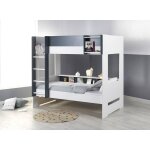 Lit superpos opus bleu nuit