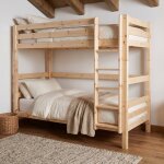Lit superpos� en pin massif naturel armance & faustin bois naturel
