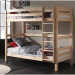 Lit superpos� en pin massif naturel armance & faustin bois naturel