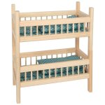 Lit superpos� de poup�e nature beige