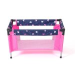 Lit de voyage pour poup�es papillon multicolore