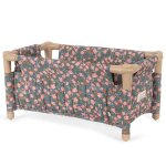 Lit de voyage pour poup�e rose, bleu, vert