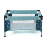 Lit de voyage pour poup�es sternchen turquoise bleu