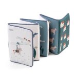 Livre d'activités en tissu dragon tales bleu Livre d'activités en tissu dragon tales bleu
