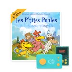 Livre audio interactif les p tites poules multicolore