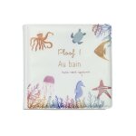 Livre de bain animaux de la mer blanc